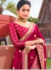 Vichitra Silk Designer Contemporary Style Saree - 1