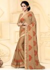Beauteous Faux Chiffon Contemporary Style Saree For Festival - 2