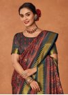 Patola Silk Print Work Trendy Classic Saree - 1
