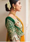 Vichitra Silk Designer Contemporary Style Saree - 2