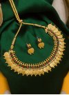 Enchanting Gold Rodium Polish Jewellery Set For Ceremonial - 1
