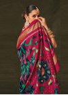 Silk Blend Designer Contemporary Style Saree - 4