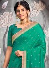 Vichitra Silk Contemporary Style Saree For Casual - 1