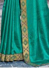 Lace Work Designer Traditional Saree - 2