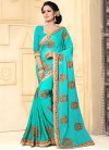 Mesmerizing Embroidered Work Traditional Saree For Ceremonial - 2
