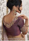 Jacquard Silk Designer Contemporary Saree For Ceremonial - 1
