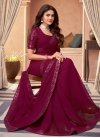 Embroidered Work Faux Georgette Traditional Designer Saree - 1