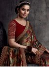 Embroidered Work Traditional Designer Saree For Ceremonial - 1
