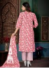 Off White and Pink Readymade Designer Salwar Suit - 1