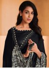 Satin Silk Designer Saree - 1