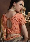 Embroidered Work Jacquard Silk Designer Contemporary Saree - 2
