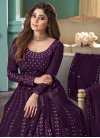Shamita Shetty Faux Georgette Floor Length Anarkali Salwar Suit - 1