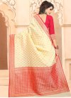 Thread Work Banarasi Silk Classic Saree - 2