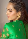 Silk Blend Trendy Designer Saree For Festival - 1