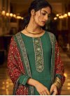 Chinon Palazzo Designer Salwar Suit For Ceremonial - 1