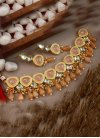 Amazing Gold Rodium Polish Kundan Work Bridal Jewelry - 1