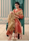 Woven Work Beige and Maroon Traditional Designer Saree - 2