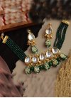 Outstanding Gold Rodium Polish Brass Bridal Jewelry For Party - 1
