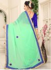 Faux Georgette Traditional Saree For Casual - 2