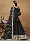 Art Silk Long Length Anarkali Salwar Suit - 1