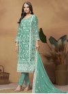 Pant Style Straight Salwar Kameez For Ceremonial - 1