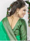 Modern  Lace Work Contemporary Style Saree - 1