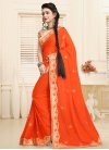 Renowned  Embroidered Work Traditional Saree - 2