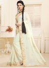Chic Embroidered Work Traditional Designer Saree - 2