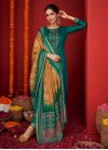 Cotton Satin Designer Straight Salwar Suit - 3
