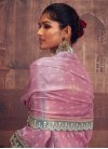 Chinon Embroidered Work Designer Palazzo Suit - 1
