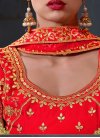 Satin Silk Embroidered Work Trendy Lehenga Choli - 1