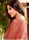 Trendy Shilpa Shetty Embroidered Work Trendy Churidar Salwar Suit - 2