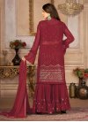 Embroidered Work Jacket Style Salwar Suit - 2