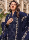 Faux Georgette Pant Style Pakistani Salwar Kameez For Ceremonial - 1