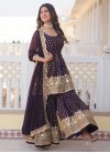 Embroidered Work Readymade Designer Suit - 1