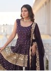 Embroidered Work Readymade Designer Suit - 4