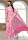 Linen Traditional Designer Saree - 1
