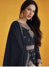 Sonam Bajwa Georgette Desinger Anarkali Salwar Suit For Ceremonial - 1