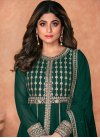 Shamita Shetty Faux Georgette Desinger Anarkali Salwar Suit - 1