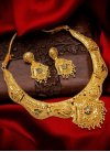 Catchy Stone Work Jewellery Set For Ceremonial - 1