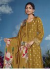 Chinon Pant Style Classic Salwar Suit - 1