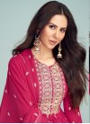 Georgette Sonam Bajwa Desinger Anarkali Salwar Kameez For Ceremonial - 3