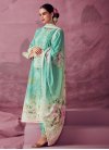 Chinon Pant Style Classic Salwar Suit - 2