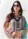 Cotton Lawn Pant Style Designer Salwar Kameez - 1