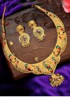 Charming Gold Rodium Polish Alloy Jewellery Set - 1