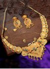 Outstanding Alloy Gold Rodium Polish Jewellery Set For Ceremonial - 1
