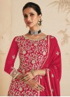 Faux Georgette Embroidered Work Palazzo Designer Salwar Kameez - 1