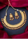 Perfect Alloy Gold Rodium Polish Jewellery Set For Ceremonial - 1