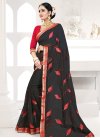 Lace Work Classic Saree For Festival - 1