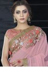 Bewitching Embroidered Work Trendy Classic Saree - 1